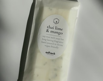 Thai Lime & Mango - Soy Wax Melt Snap Bar