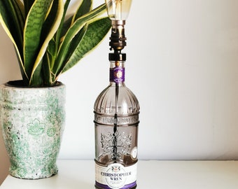 City of London Christopher Wren Gin Bottle Table Lamp