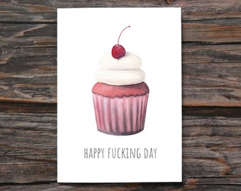 Funny Birthday Card Hilarious Birthday Card for Her Snarky Birthday Card for Him Friend Birthday Card Friend Greeting Card