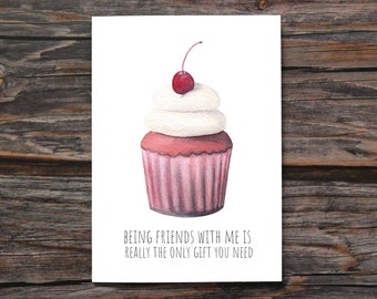 Funny Birthday Card Hilarious Birthday Card for Her Snarky Birthday Card for Him Friend Birthday Card Friend Greeting Card