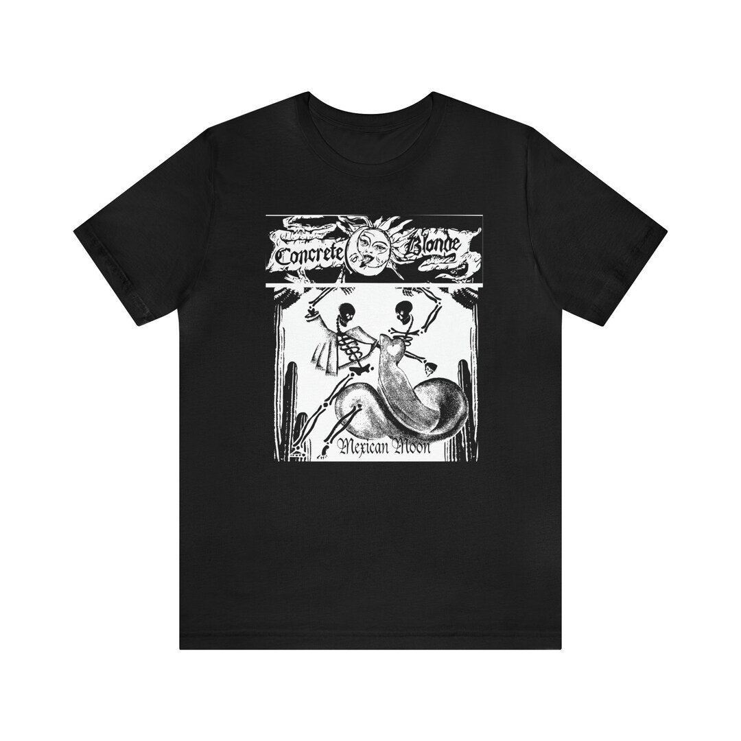 Concrete Blonde Mexican Moon Cover Unisex Jersey Short Sleeve Tee Etsy