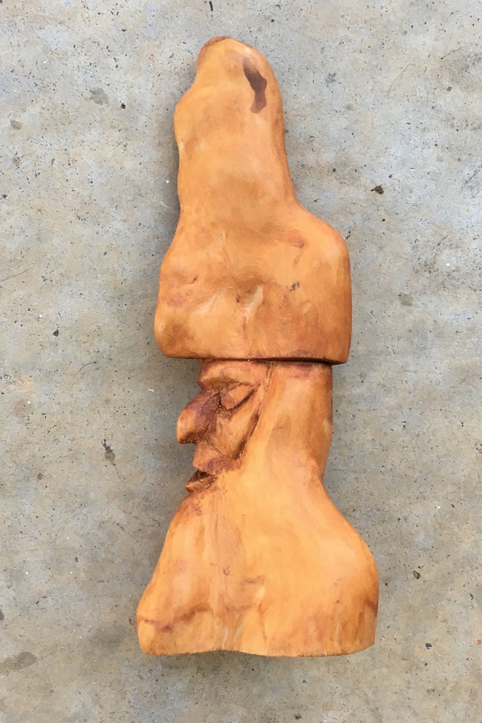 Wooden Wizard Hand Carved From Cypress Knee Etsy
