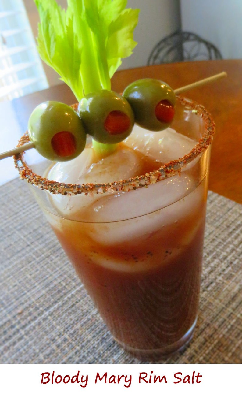 COCKTAIL RIMMING SALTS and Sugars Margarita Salt, Bloody Mary Salt