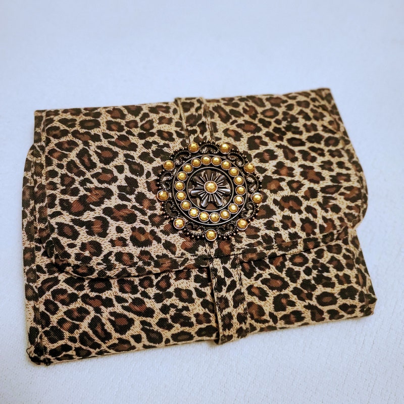 YAZILIND 3-Piece Leopard Jewelry Set – Bracelet, Earrings & Necklace For Women - View #8