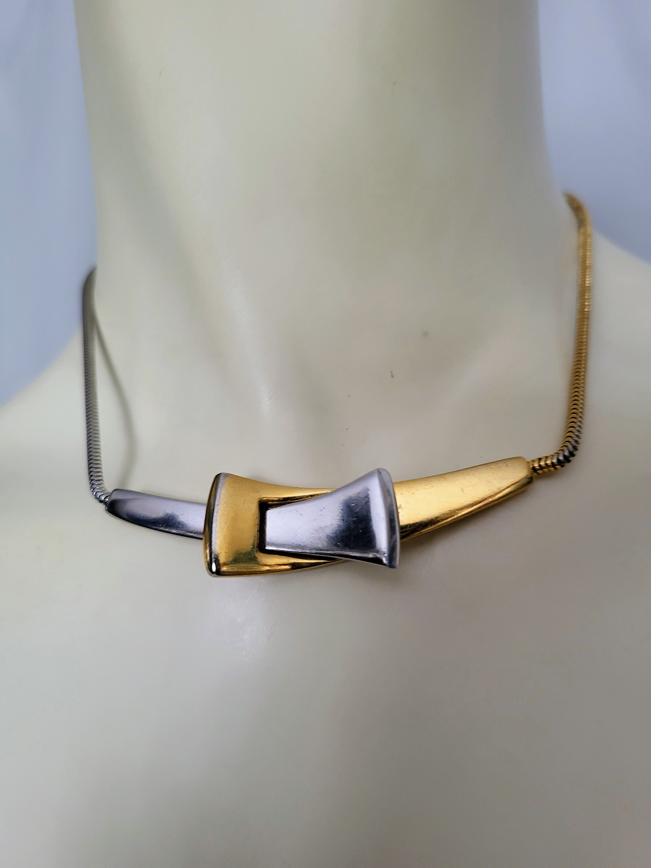 VINTAGE choker necklace チョーカー ネックレス Hermès - Vintage Choker Necklace | HAUTCOTT | オートコット