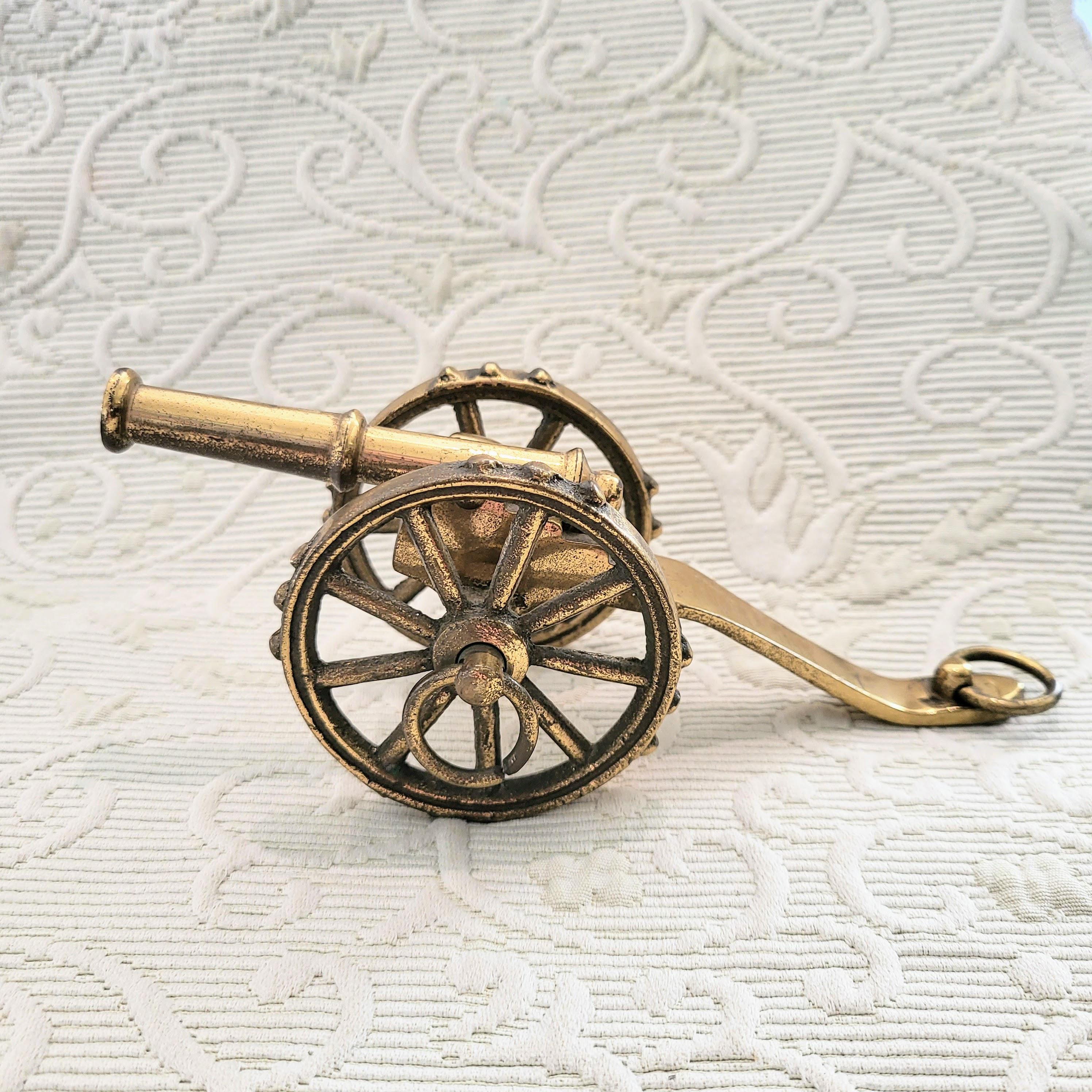 イギリスアンティーク ブロンズ真鍮 大砲の置物 キャノン Brass cannon - Etsy 日本