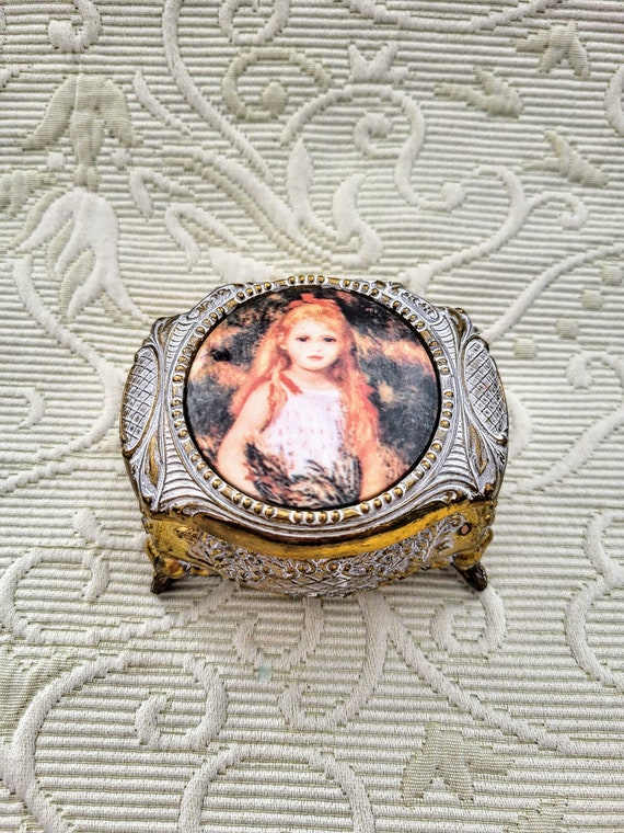 Coffre Au Trésor Pour Fees Filles Petite Boîte à Bijoux à La Ode