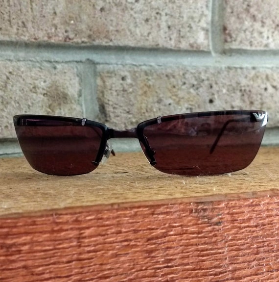 Authentic EMPORIO ARMANI Sunglasses/90,s ITALIAN … - image 2