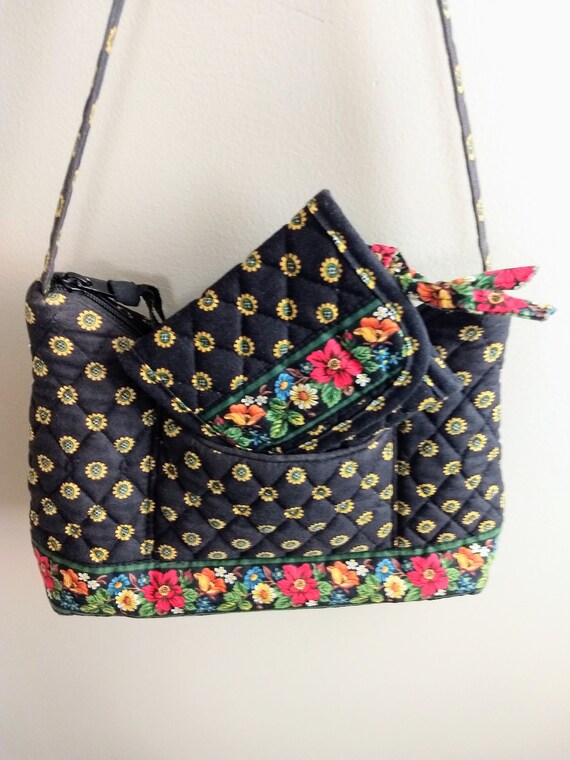 VERA BRADLEY Bolso de hombro y tríptico juego cartera a - Etsy España