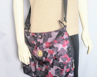 Vintage Baggallini Travel Bag With Wallet Brown Nylon Red Interior Etsy Ireland