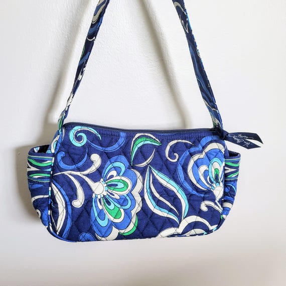 Vera Bradley Blue Floral Quilted Crossbody Sling NWOT! Vera Bradley | Bags | Vera Bradley Blue Floral Quilted  main image 3