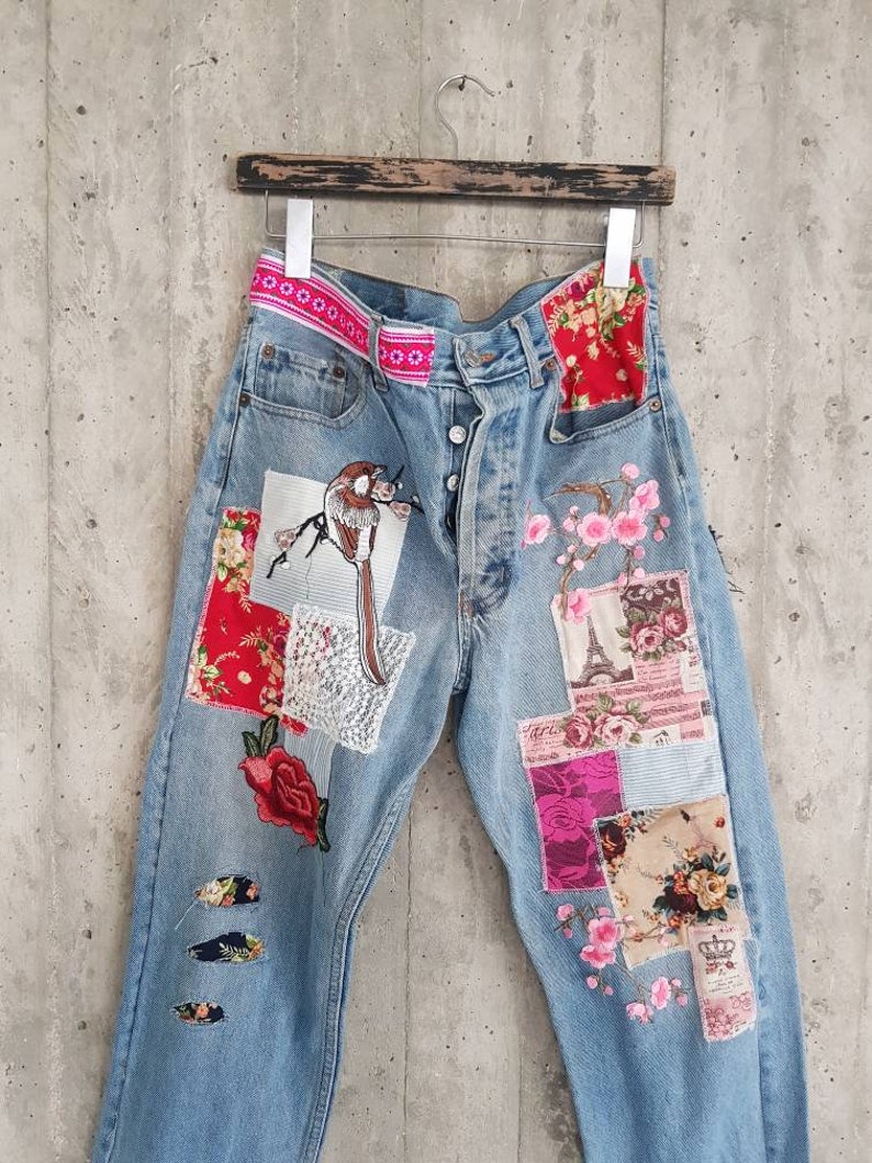 Vintage Apcycled Jean's vintage Diesel Boyfriend Jeans - Etsy