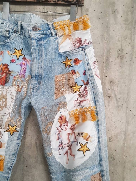 Reworked Vintage Levi's Jeans With 