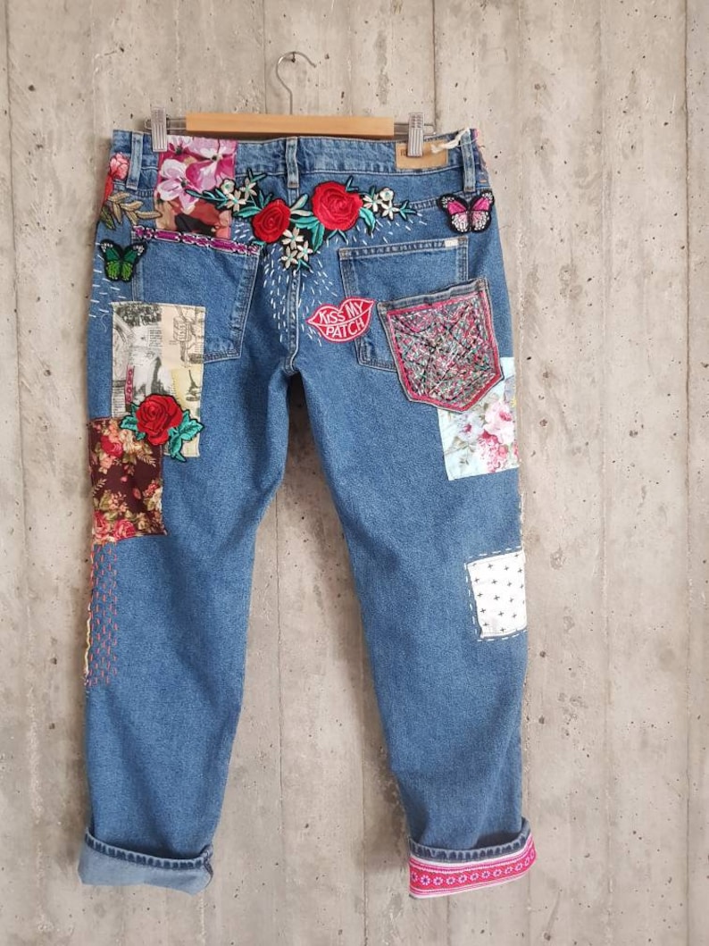 Vintage Lee Diesel Wrangler myqueenswish Boyfriend Jeans | Etsy