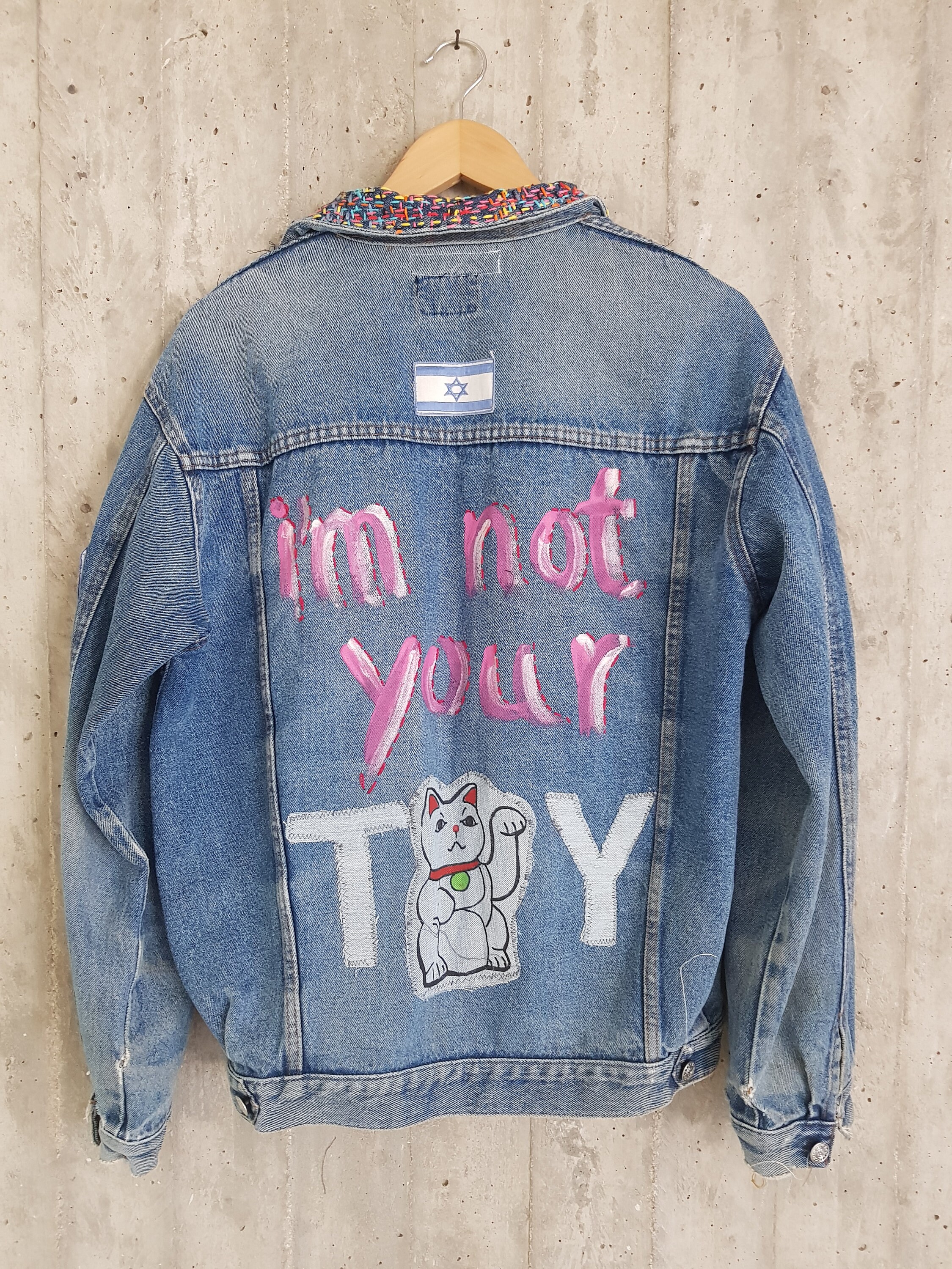 Vintage Denim Jacket Vintage Upcyceled 