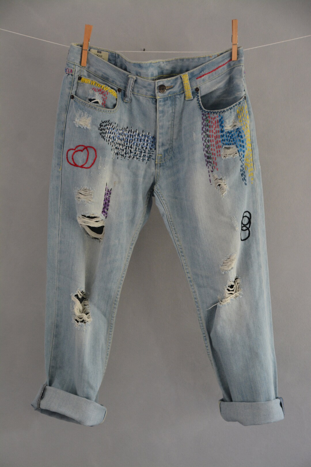 Womens Jeanshigh Waisted Womens Jeanswomens Jeansvintage - Etsy