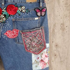 Vintage Lee, Diesel, Wrangler myqueenswish Boyfriend Jeans Button Fly ...