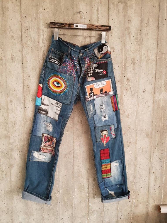 vintage button fly levis