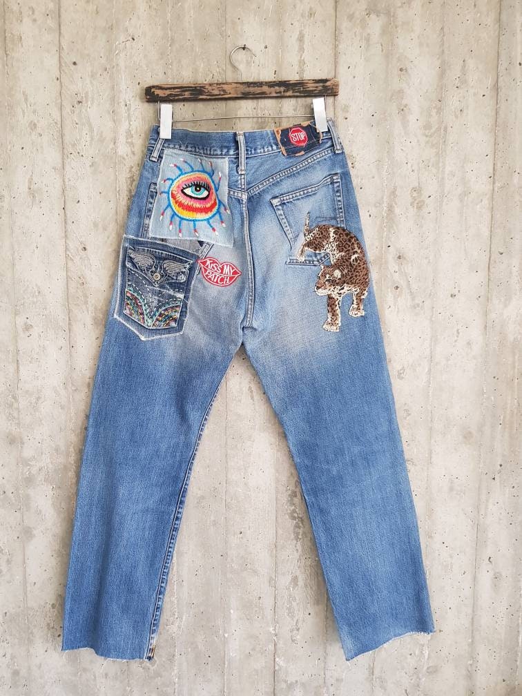 Vintage Jean's lee Myqueenswish Jean's - Etsy