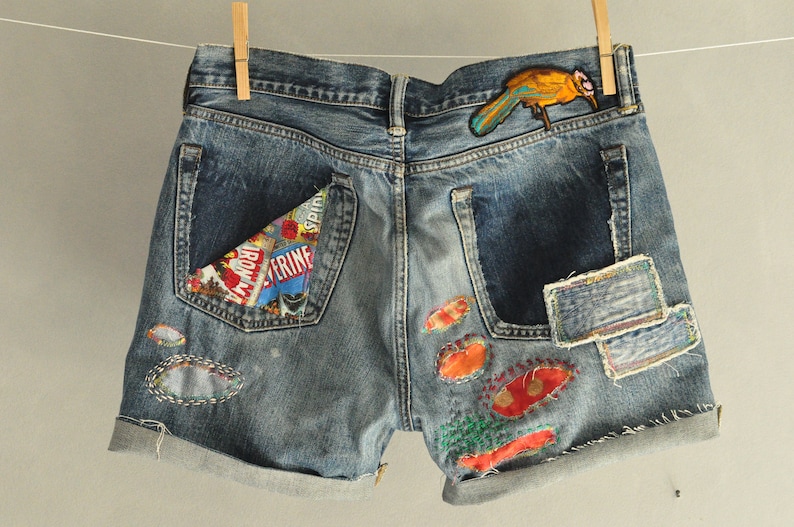 Mom Shorts Vintage Clothing Cheeky Shorts Mom Jeans 80s - Etsy Israel