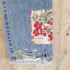 Vintage Jean's, Embroidery Jeans All SIZES - Etsy