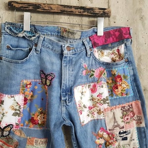 Vintage Jean's, embroidery jeans All SIZES