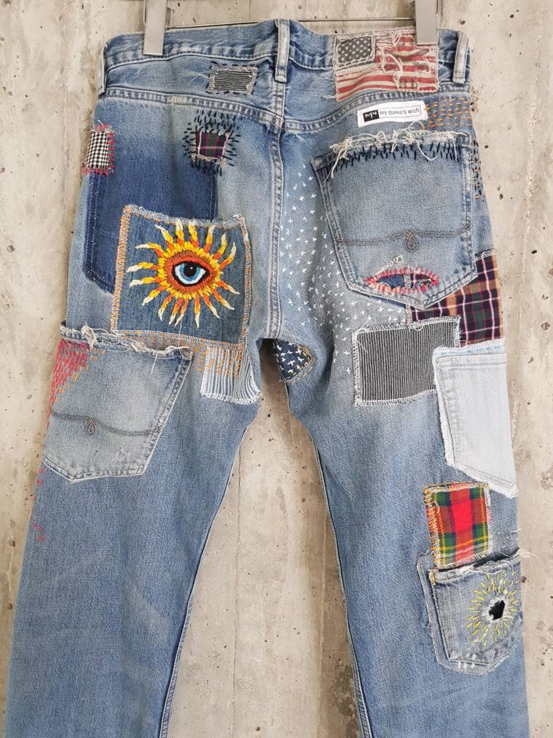 Distressed Vintage Boyfriend Jeans/hipster Jeans/all Sizes/grunge Jeans ...