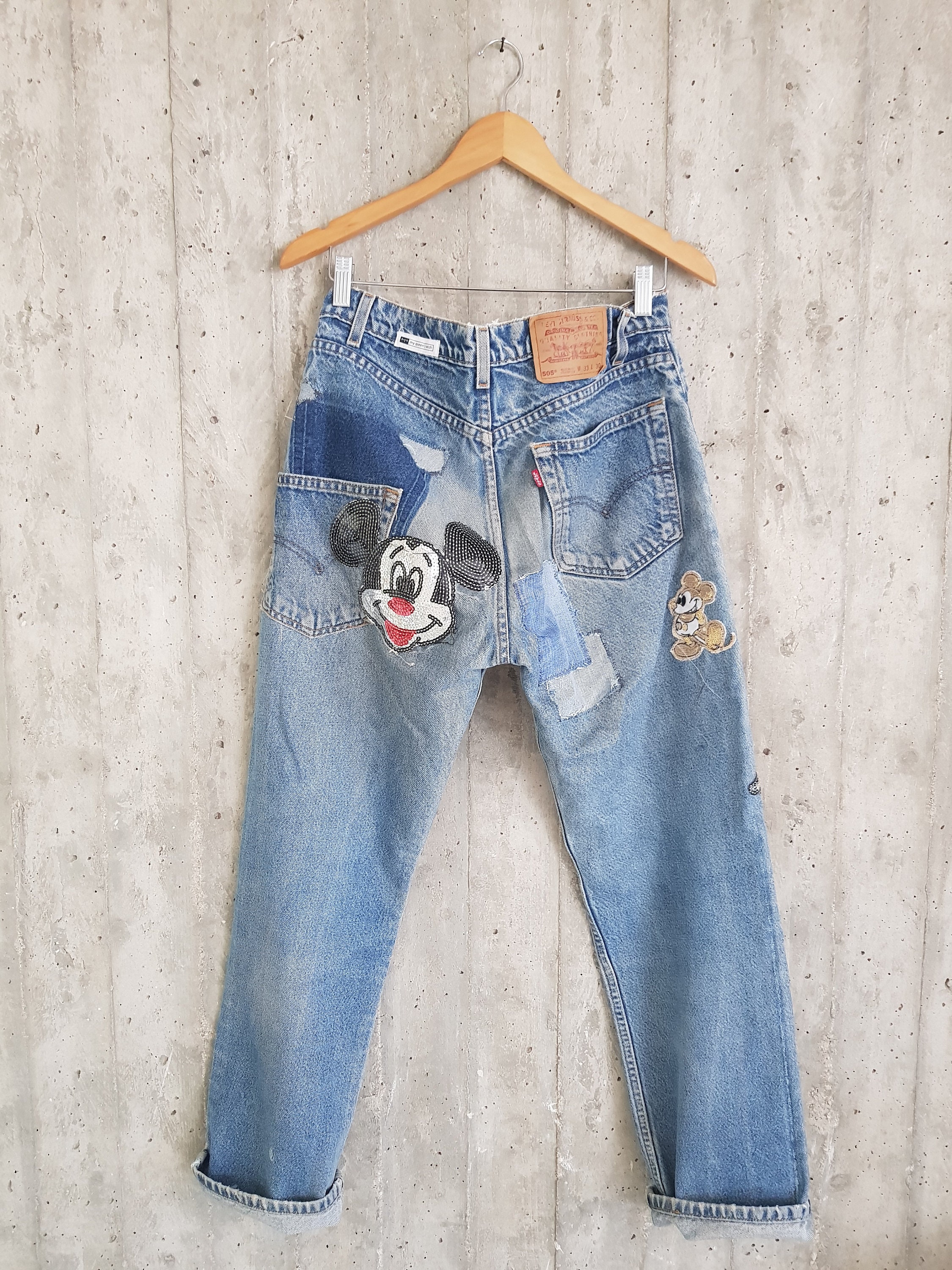 Distressed Vintage Boyfriend Jeans/hipster Jeans/all - Etsy