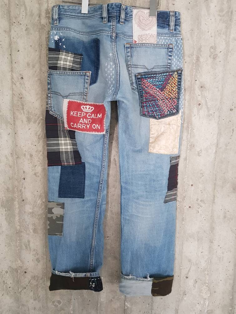 Vintage Denim vintage Women's Clothingboyfriend Jeans - Etsy Israel