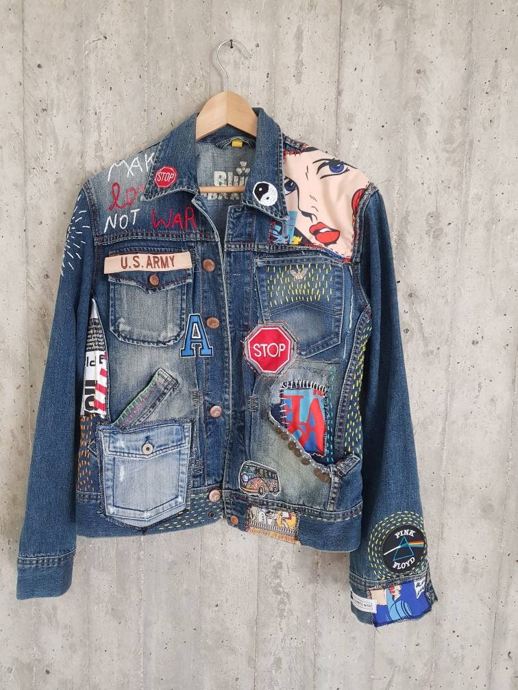 Demin jacketjeans jacket 90's Levis lee diesel Jacket | Etsy