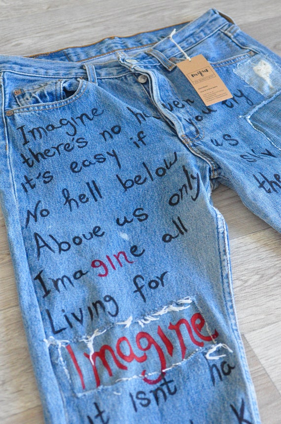 womens vintage high waisted levi jeans
