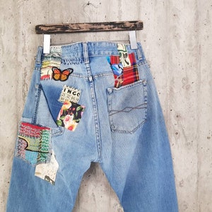 Vintage Jean's, Embroidery Jeans All SIZES - Etsy