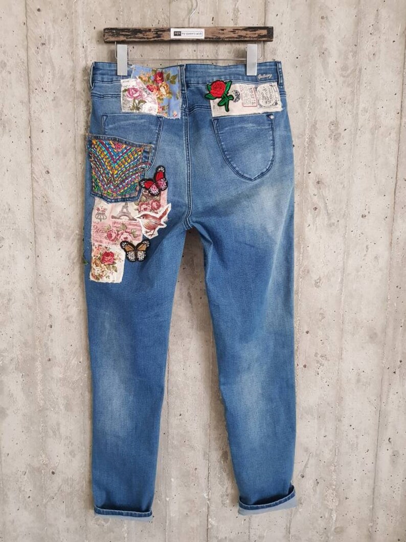 Vintage Demin woman Vintage Jean's Boyfriend Jeans - Etsy Israel