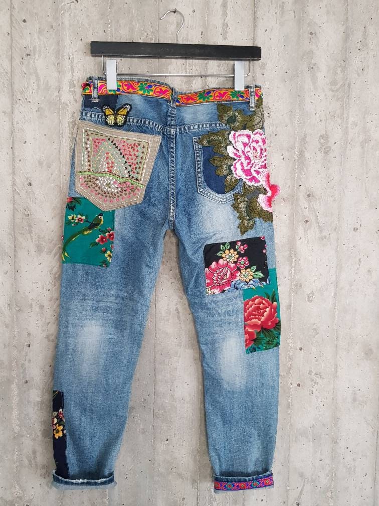 Vintage Denim vintage Lee Diesel Boyfriend Jeans Button | Etsy