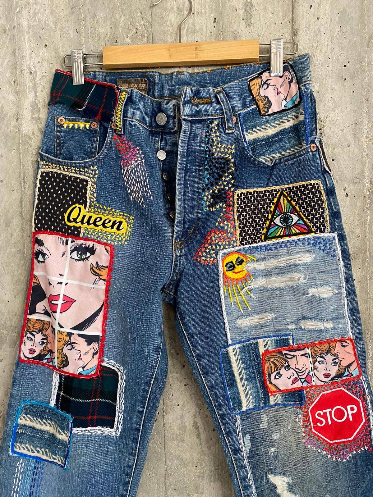 Vintage Jeans High Waisted Jeans Women Jeans Mom Jeans - Etsy Israel
