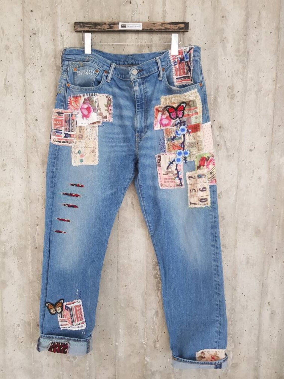 Vintage Levis 501s Levis 501 XX Boyfriend Jeans Button | Etsy