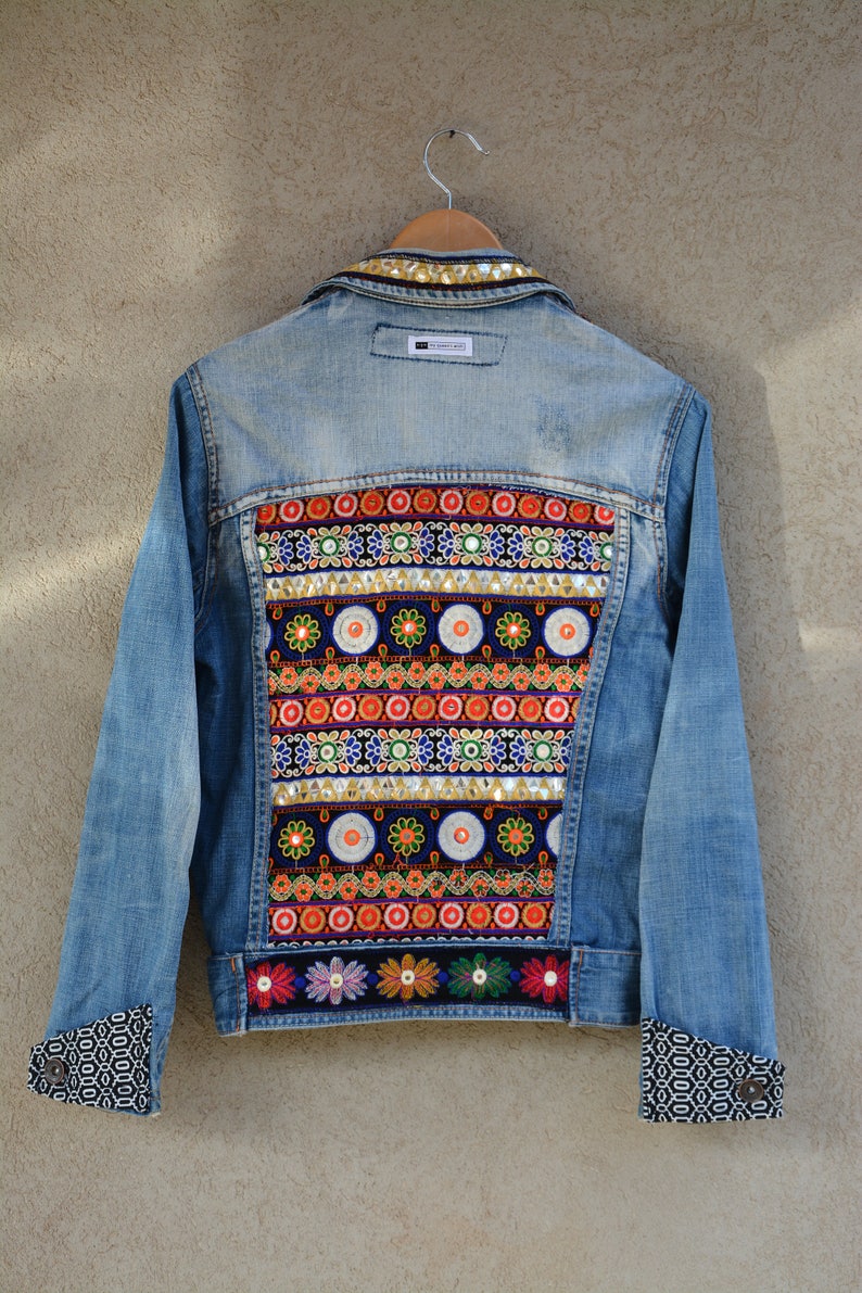 80s-90s Embroidered Jacket // Boho Jacket / BlazerVintage | Etsy