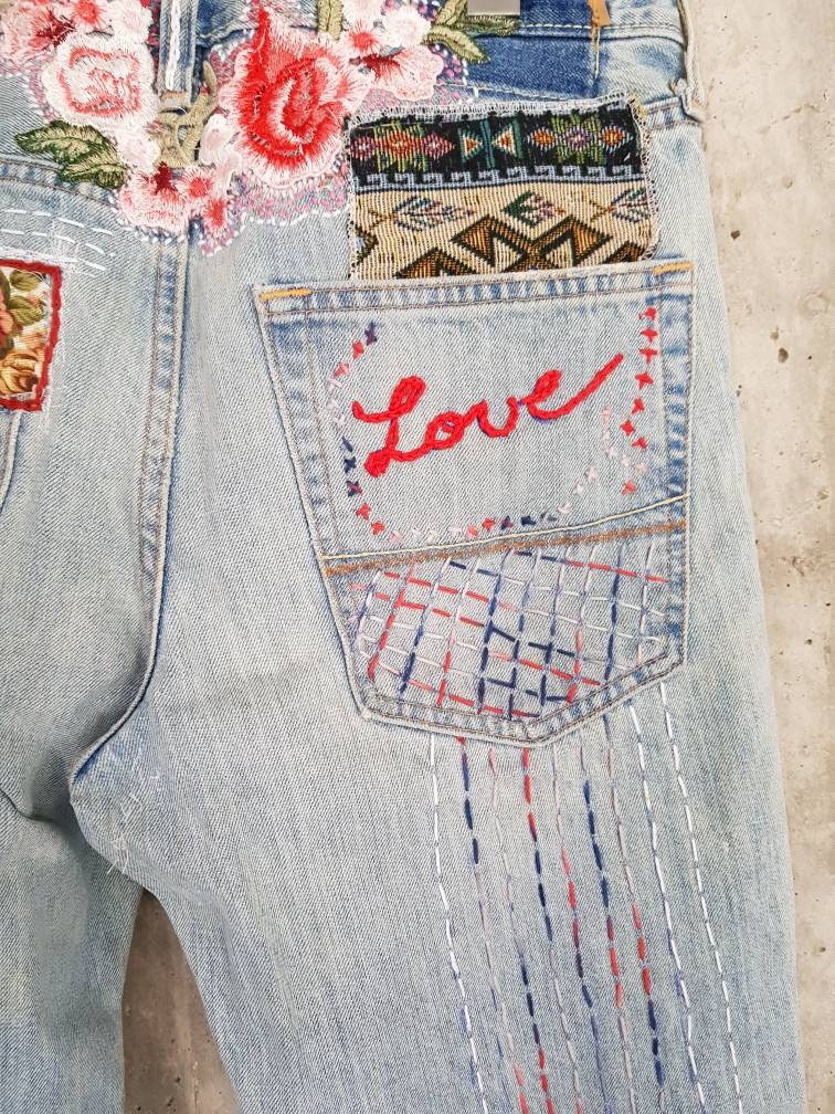 Vintage Denim vintage Women's Clothingboyfriend Jeans - Etsy