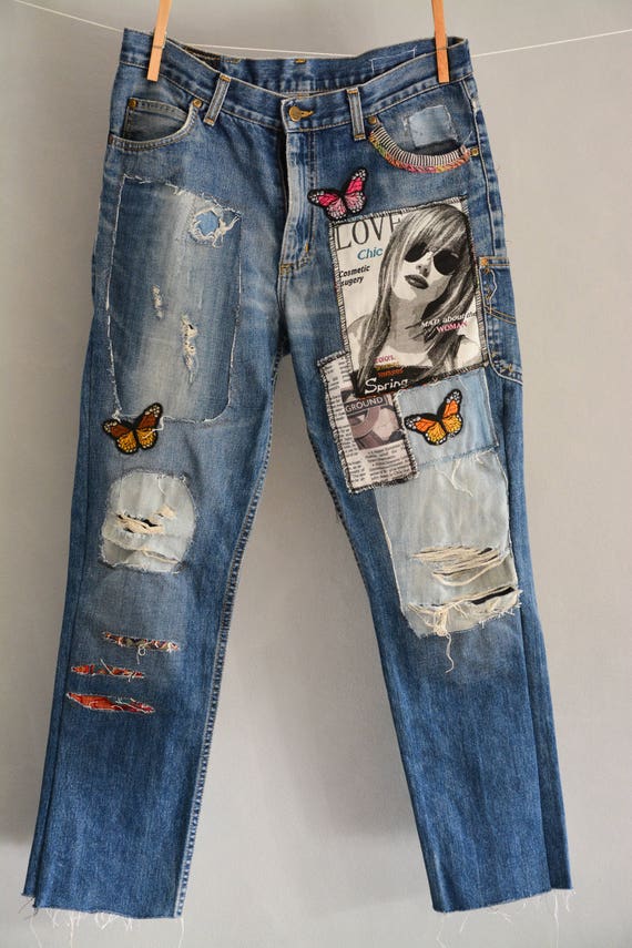 mom jeans etsy