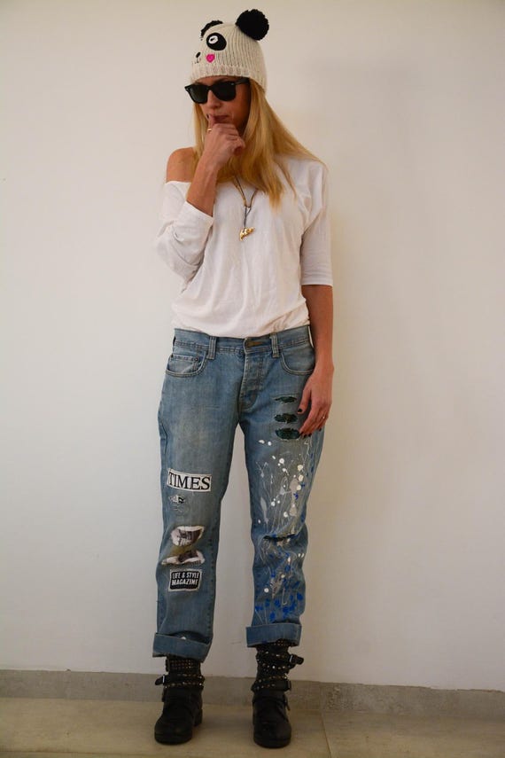 90s bootcut jeans