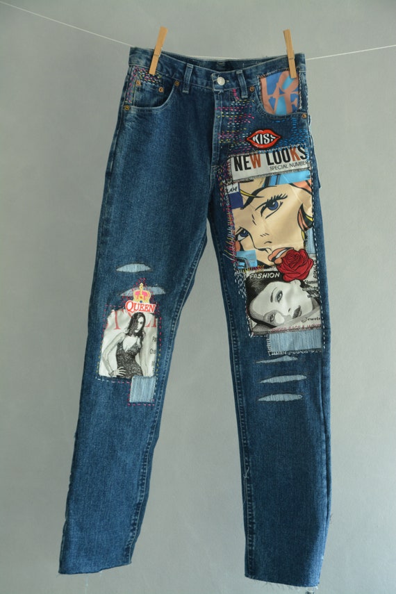 Vintage 90s Levis Jeans Vintage 90s Mom Jeans High Waisted Etsy