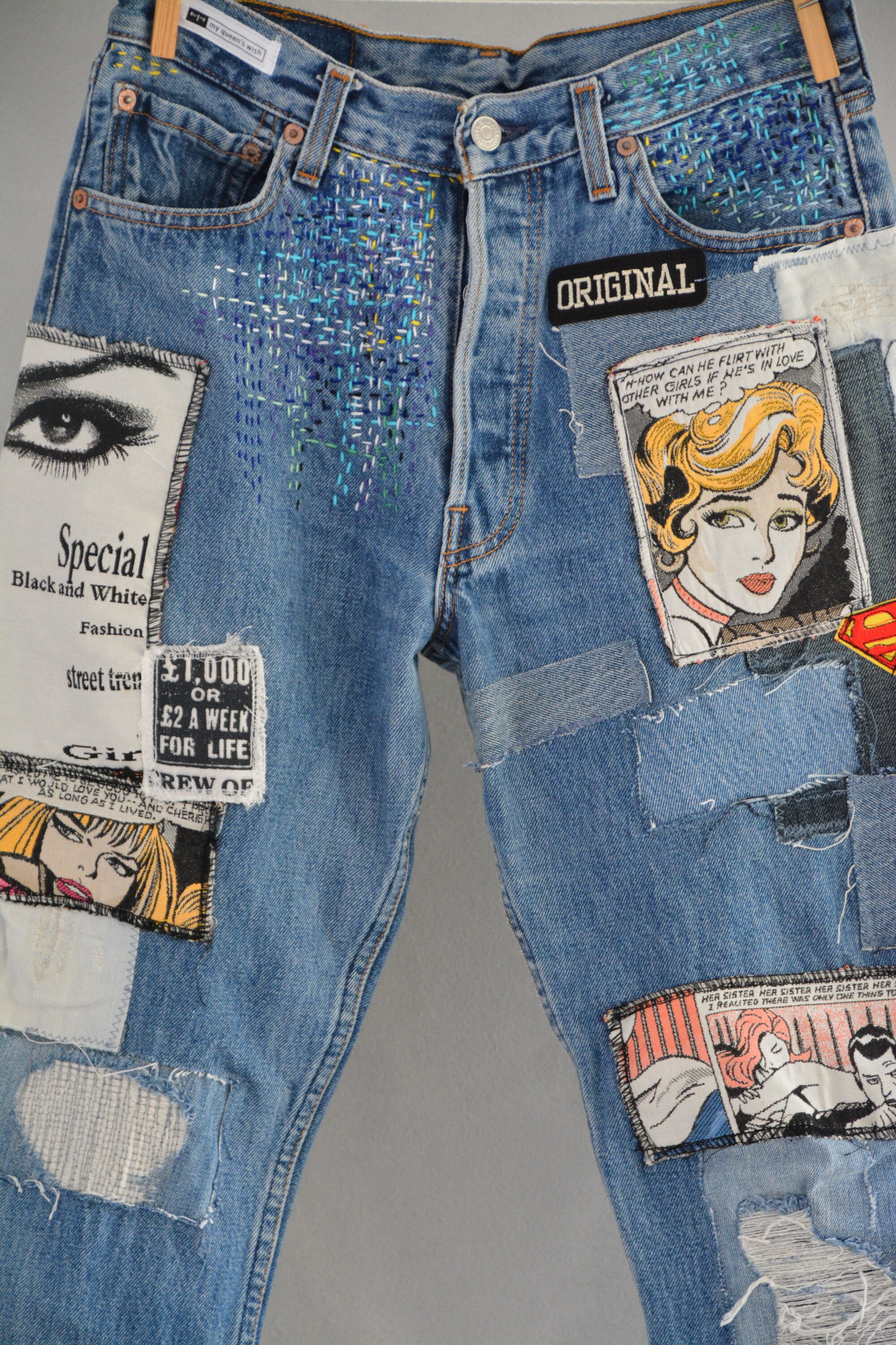Jeans LEVIS 501 (stock,all Sizes) Unisex Denim One of a Kind Jeans LEVIS 501 (stock,all Sizes) Unisex Denim One of a Kind