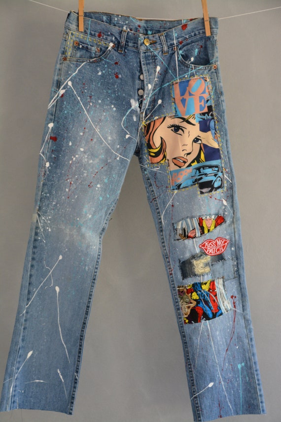 medium blue 501 jeans