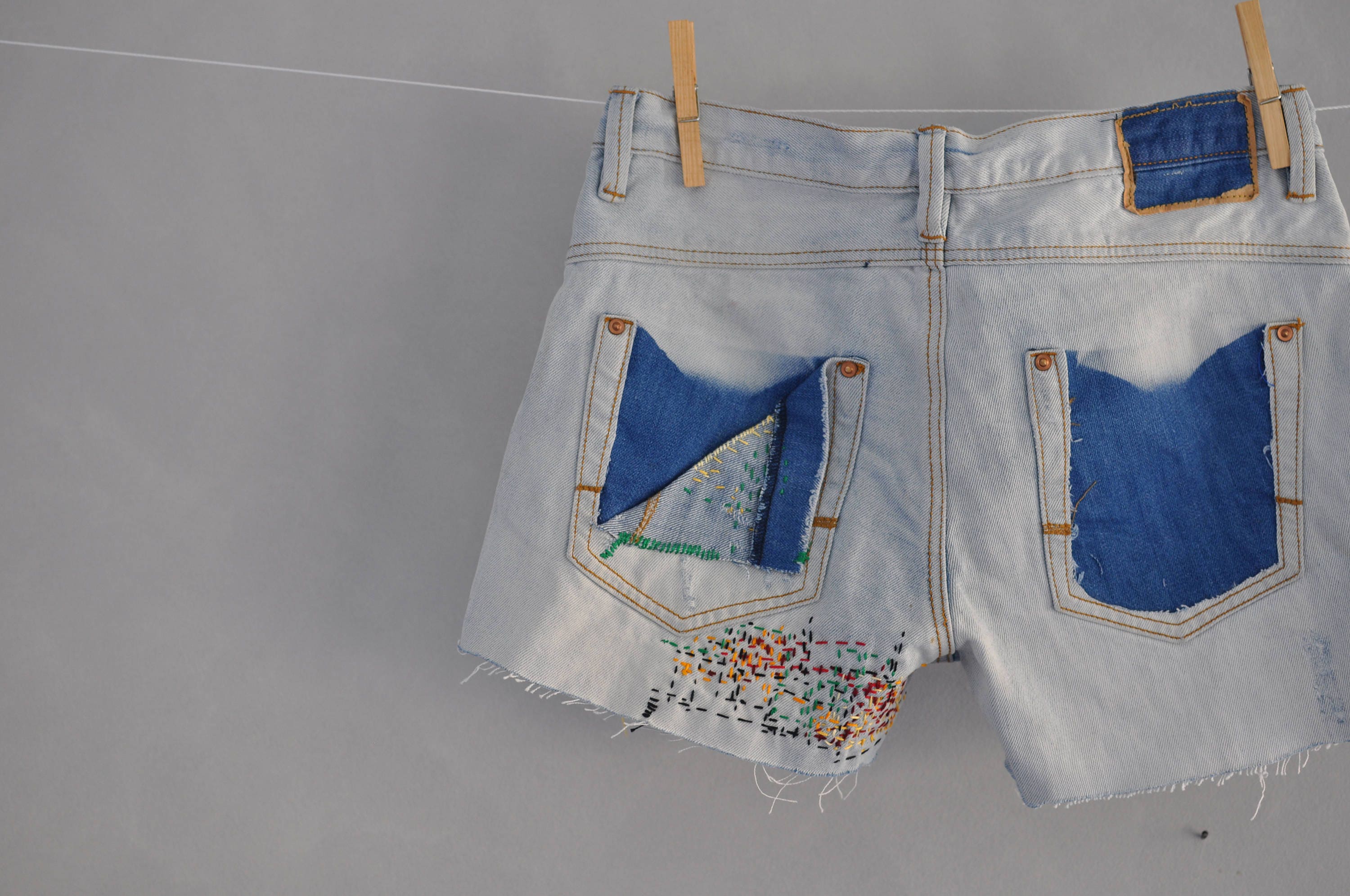 One of a Kind Vintage High Waisted Cut off Jeans Shorts - Etsy
