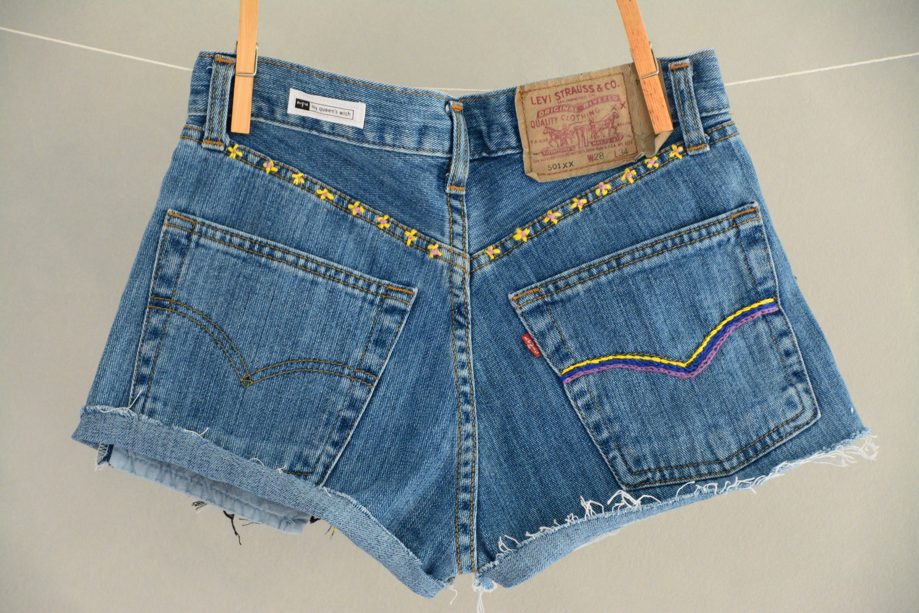 Mom Shorts Vintage Clothing Cheeky Shorts Mom Jeans 80s | Etsy