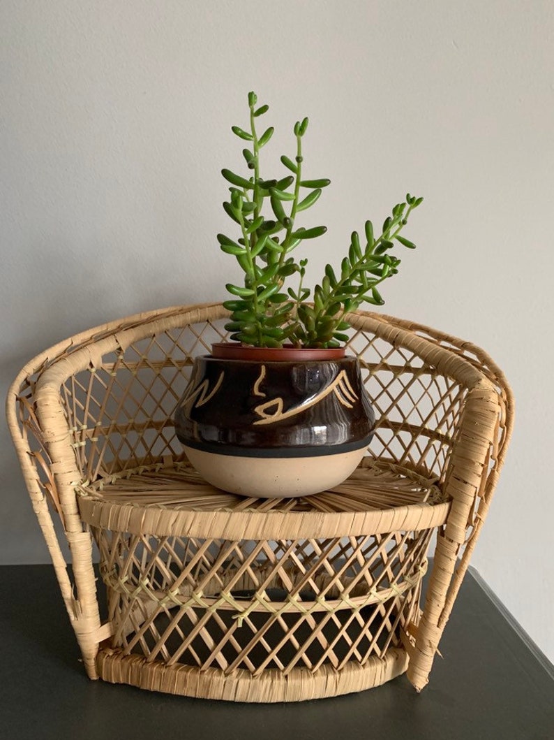 mini wicker chair