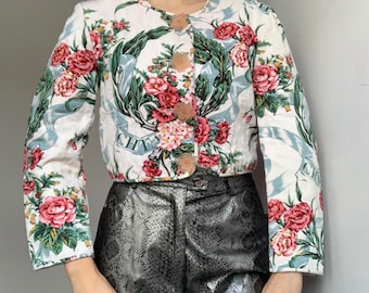 ヴィンテージ MOSCHINO チープ＆シック カーウォッシュ ブレザー