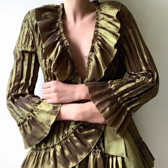Vintage 2000 Victorian blouse Edwardian blouse met
