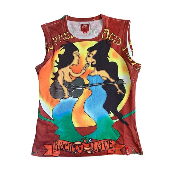 miss sixty graphic top