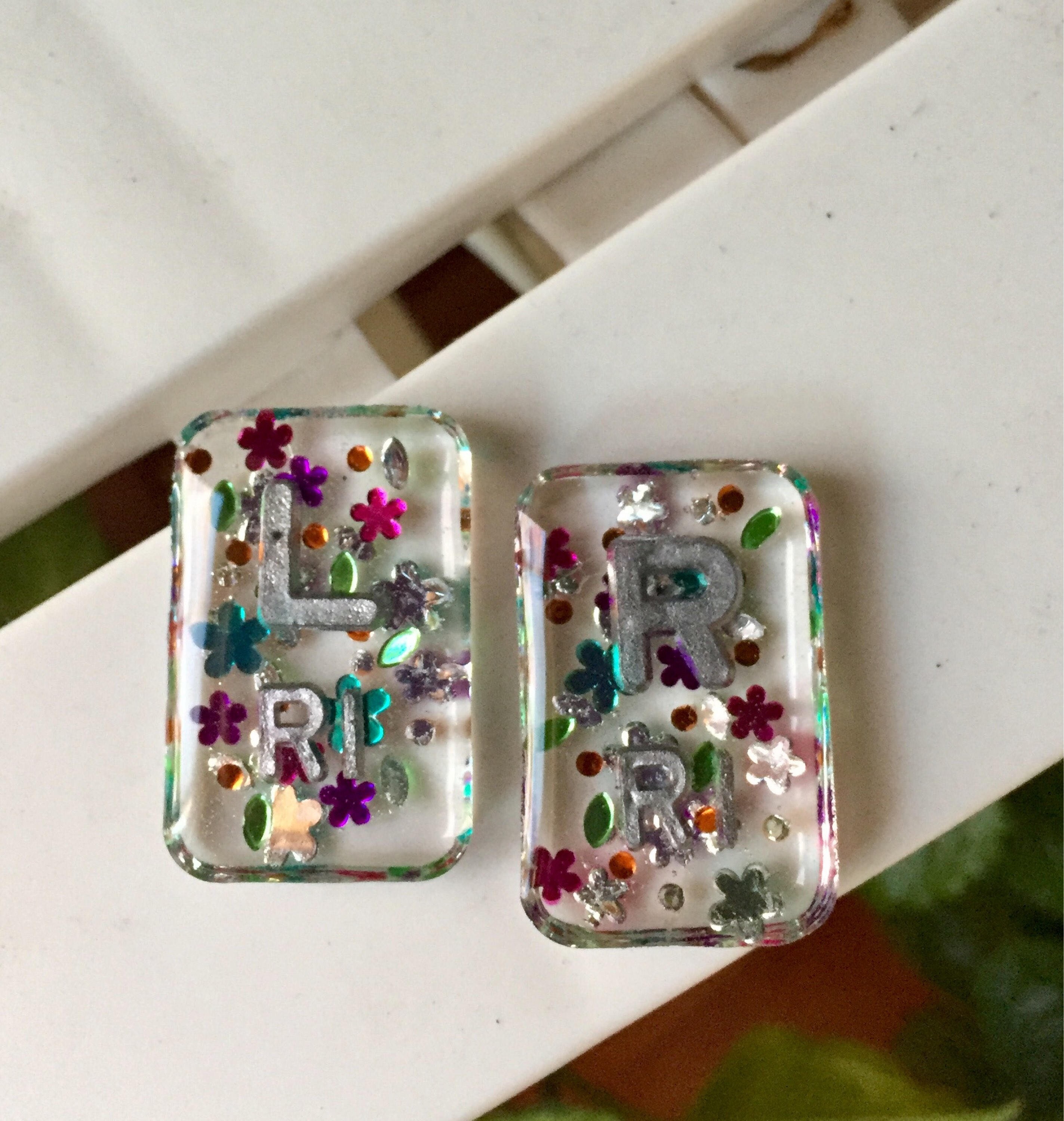 Flower Gem Resin Xray Markers Radiology Markers with Etsy